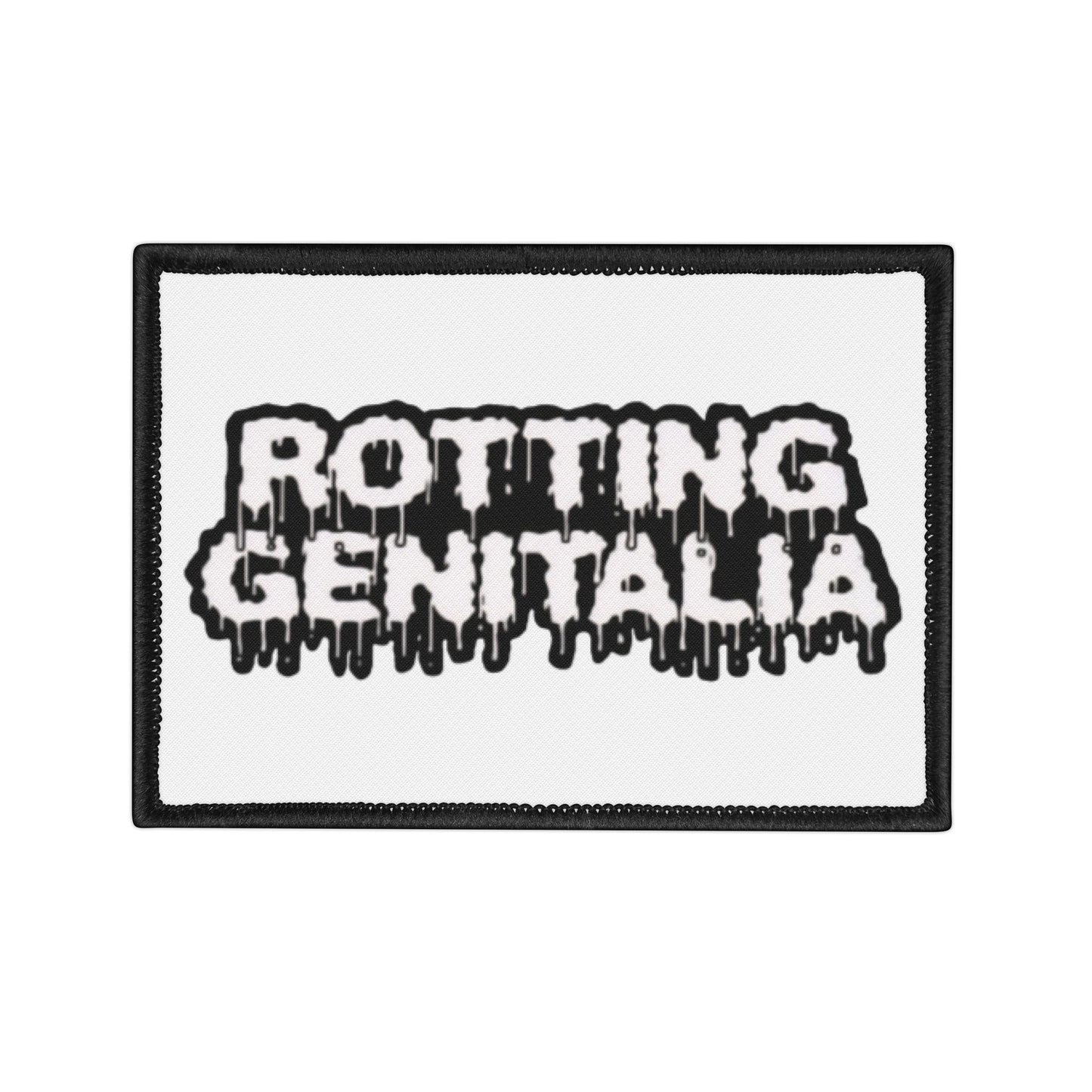 RG Iron-On Patch — Punk Goth Band Patch