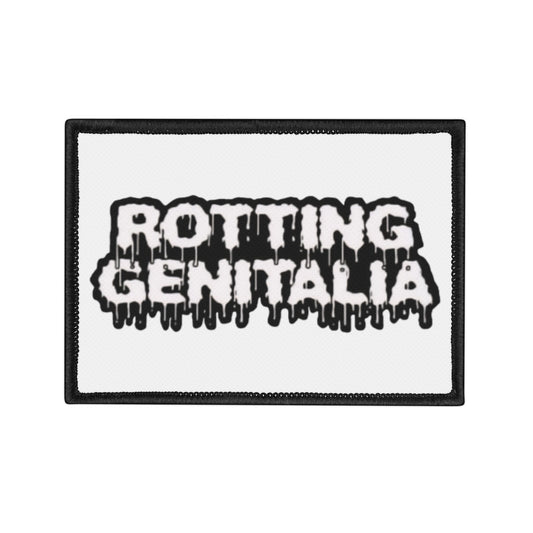 RG Iron-On Patch — Punk Goth Band Patch